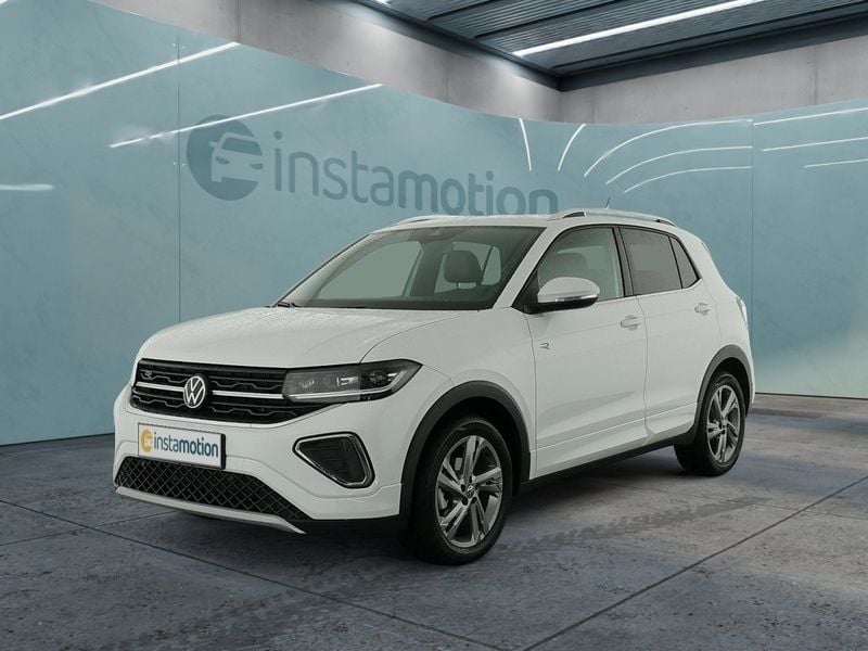 Weiß Gebraucht 2024 VW T-Cross R-line SUV | 26.701 € (Fairer Preis) - Bild 1/3