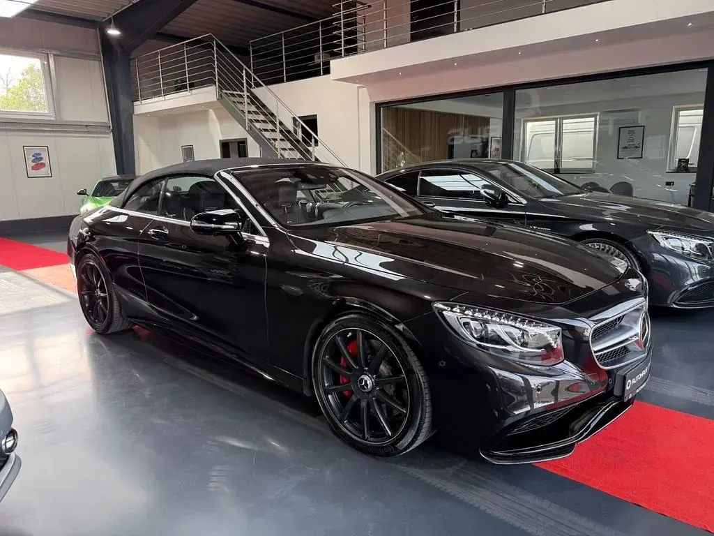 Gebraucht Mercedes S63 AMG AMG Edition 1 585 PS (430 kW) 2017 Schwarz Cabrio