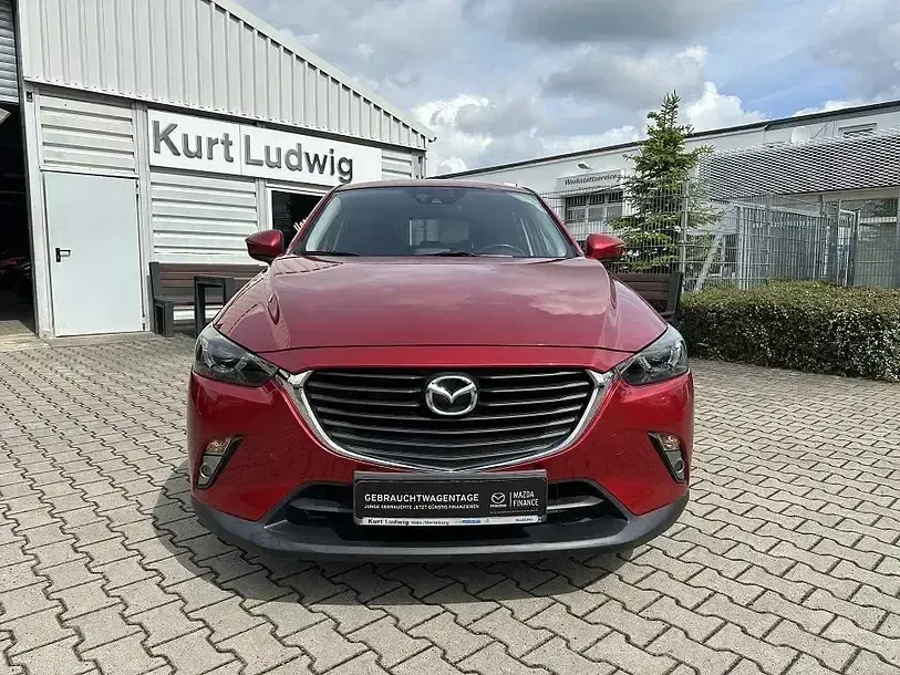 Używany Mazda CX-3 Exclusive 120 KM (88 kW) 2015 Czerwony SUV