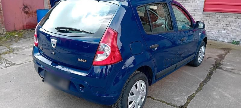 Gebraucht Dacia Sandero 75 PS (55 kW) 2010 Blau Kleinwagen