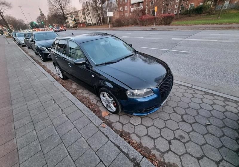 Gebraucht Audi A3 Sportback 170 PS (125 kW) 2008 Schwarz Kleinwagen