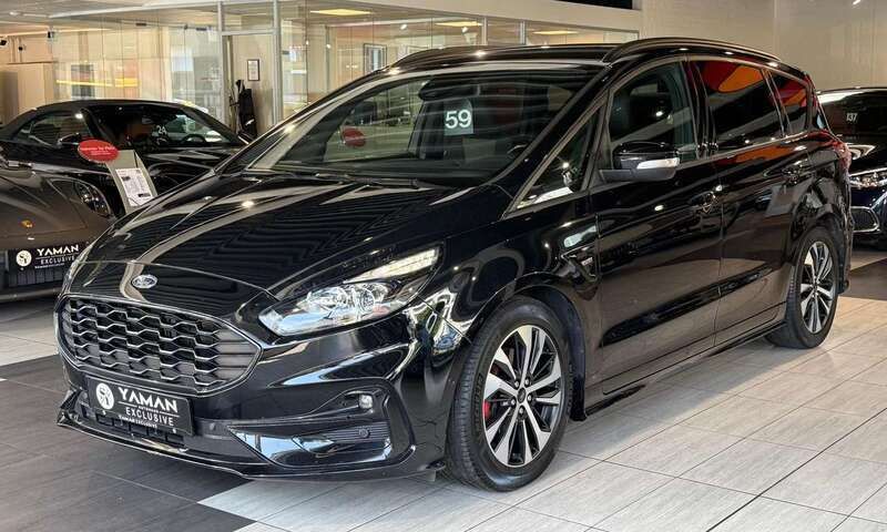 Schwarz Gebraucht 2021 Ford S-MAX ST-Line Van / Kleinbus | 28.850 € (Fairer Preis) - Bild 1/4