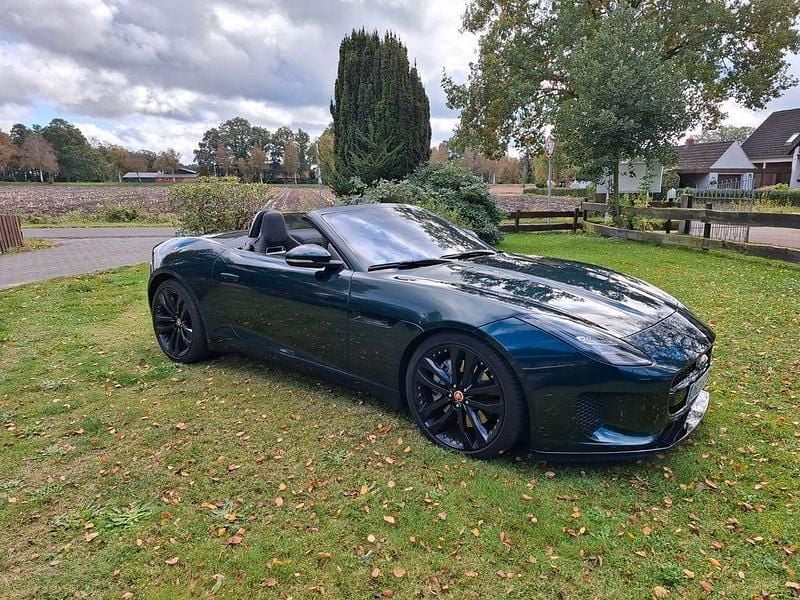 Grün Gebraucht 2020 Jaguar F-Type Cabrio | 42.600 € (Guter Preis) - Bild 1/4
