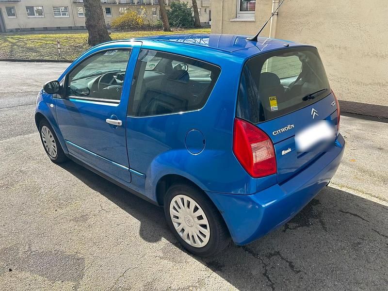 Gebraucht Citroën C2 67 PS (49 kW) 2003 Blau Kleinwagen