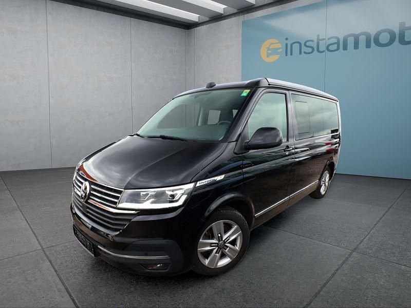 Schwarz Gebraucht 2020 VW T6.1 California Van | 63.699 € - Bild 1/4