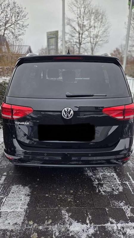 Gebraucht VW Touran IQ Drive 150 PS (110 kW) 2019 Schwarz Van / Kleinbus