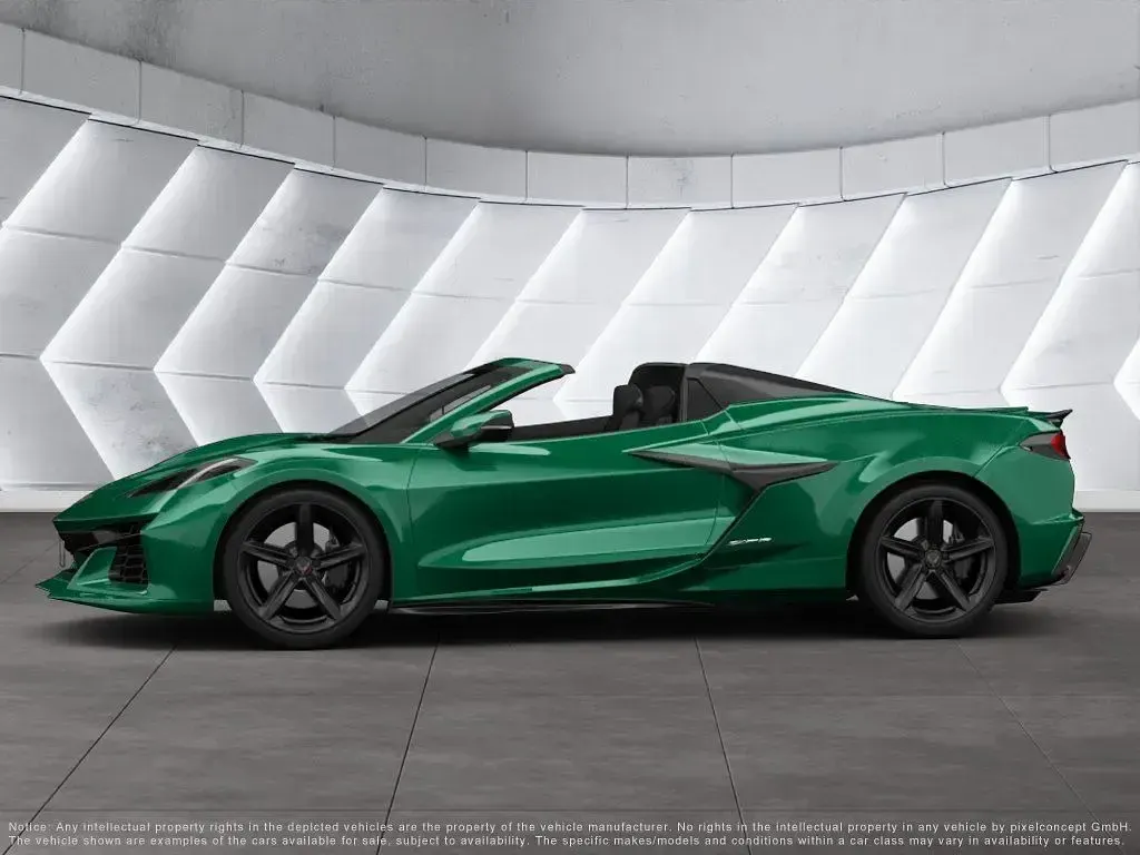 Neu Corvette C8 482 PS (354 kW) 2026 Grün Cabrio