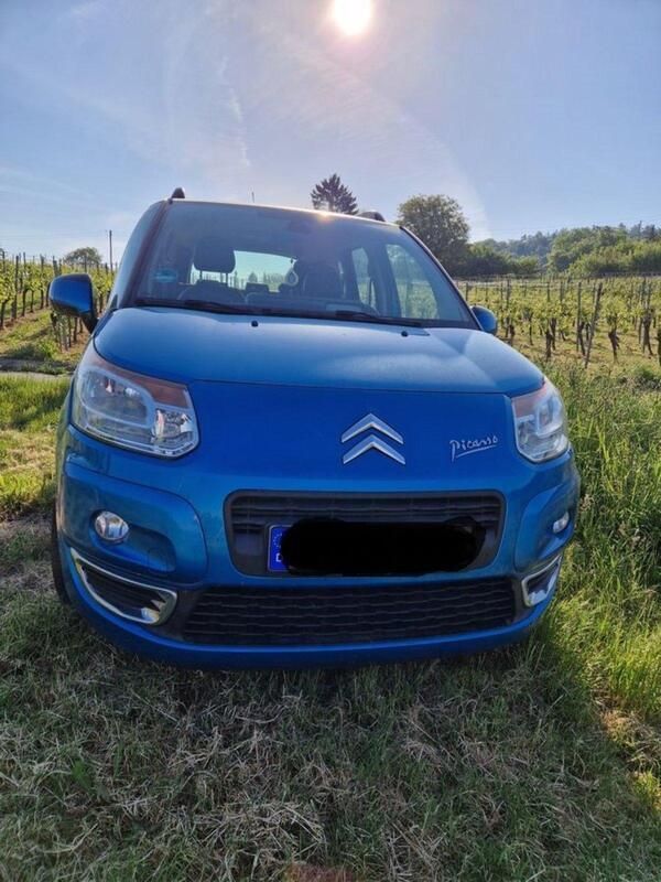 Blau Gebraucht 2010 Citroën C3 Picasso Exclusive Van / Kleinbus | 1.750 € (Superpreis) - Bild 1/4