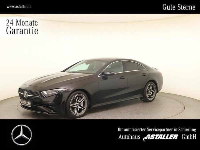 Metalliclack obsidianschwarz Gebraucht 2023 Mercedes CLS450 AMG line Limousine | 52.900 € (Fairer Preis) - Bild 1/4