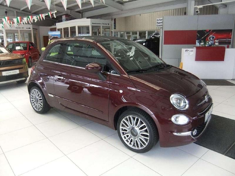 Colore esterno (opera bordeaux Gebraucht 2019 Fiat 500 Lounge Limousine | 11.450 € (Etwas zu teuer) - Bild 1/4
