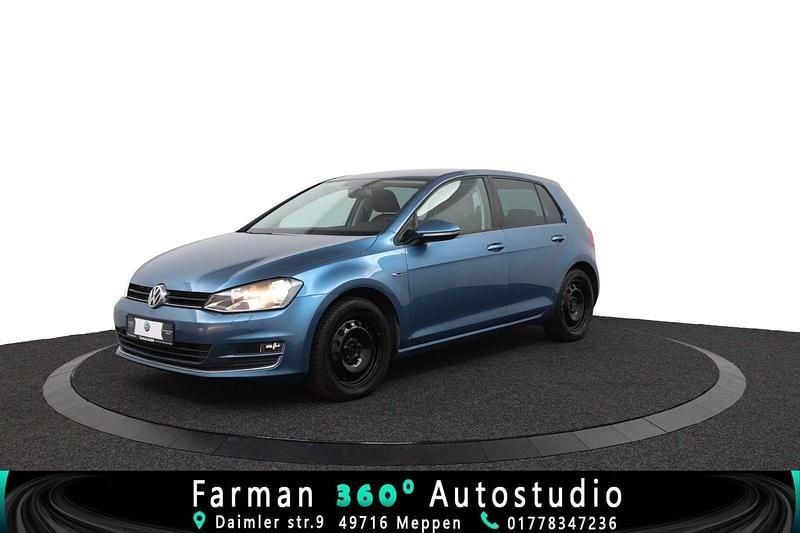 Gebraucht VW Golf VII LOUNGE 125 PS (91 kW) 2015 Blau Kleinwagen