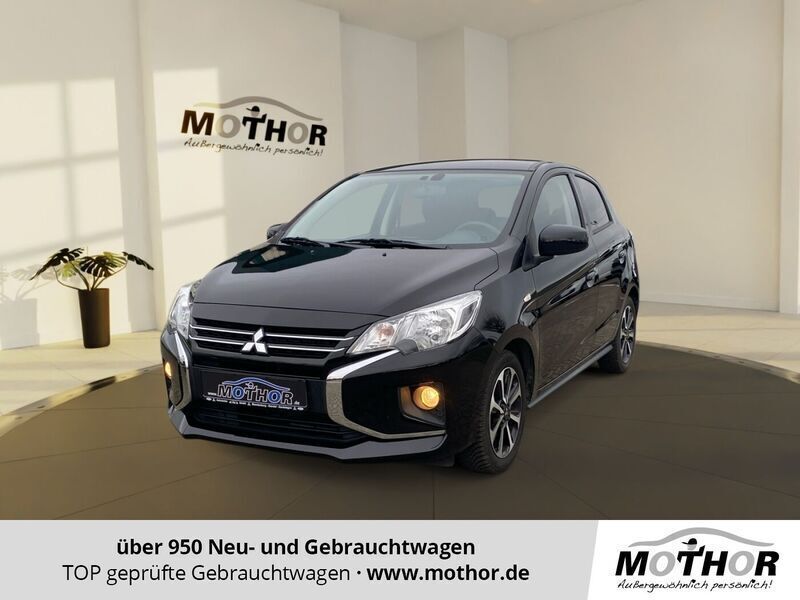 Schwarz Gebraucht 2023 Mitsubishi Space Star Select+ Kleinwagen | 15.128 € (Fairer Preis) - Bild 1/4