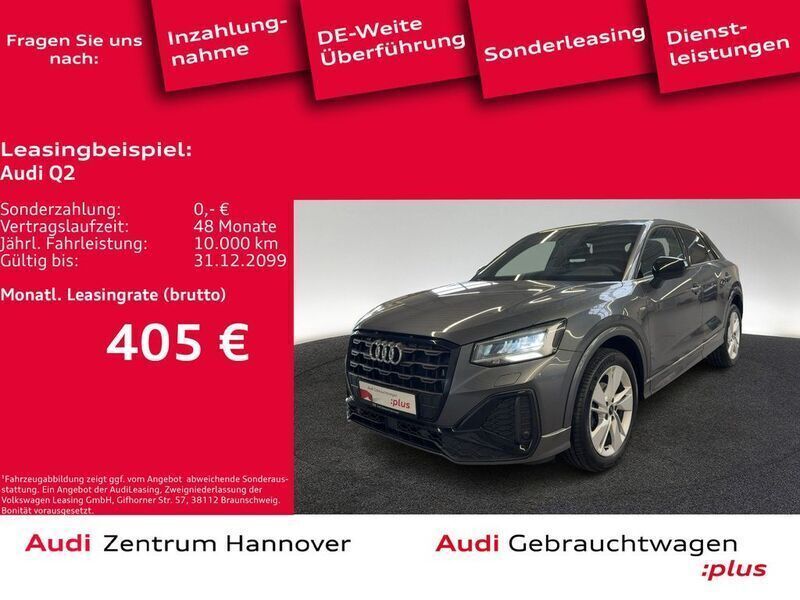 Daytonagrau perleffekt Gebraucht 2023 Audi Q2 S-Line SUV | 29.450 € (Fairer Preis) - Bild 1/4