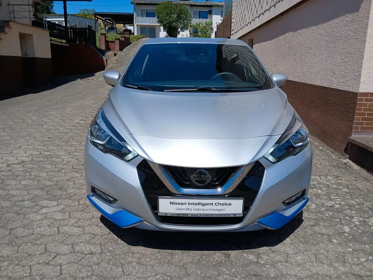 Gebraucht Nissan Micra N-Way 101 PS (74 kW) 2019 Silber Kleinwagen