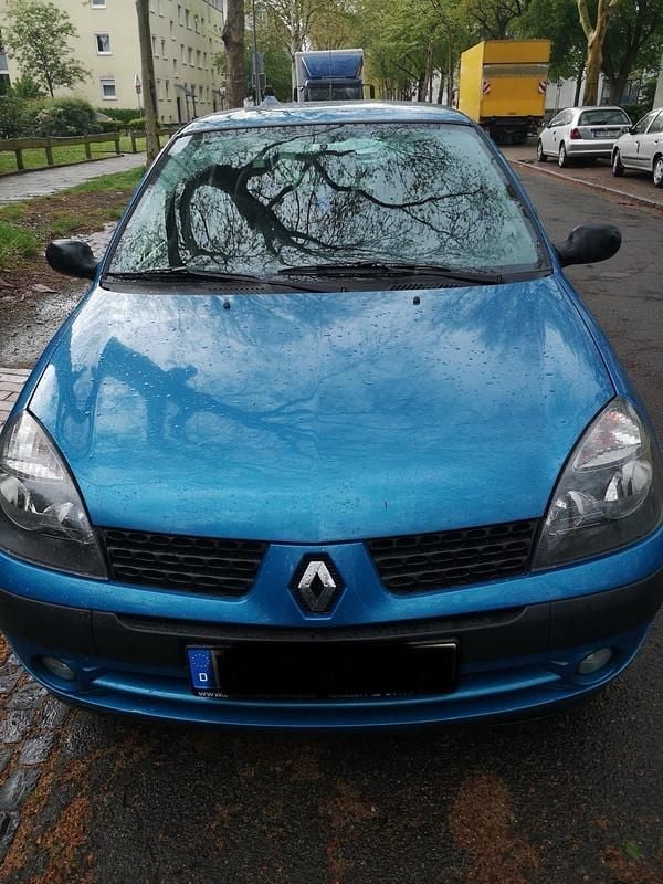 Gebraucht Renault Clio II 58 PS (42 kW) 2002 Blau Kleinwagen