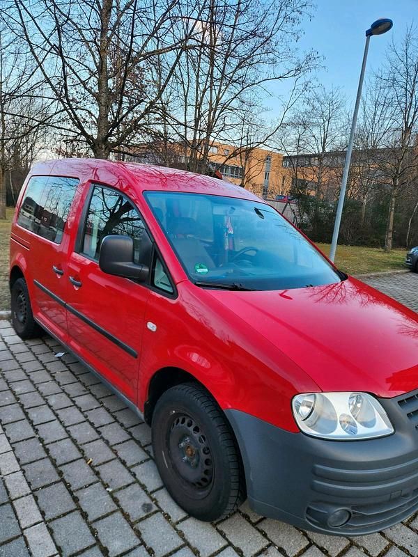 Gebraucht VW Caddy 75 PS (55 kW) 2006 Rot Van / Kleinbus