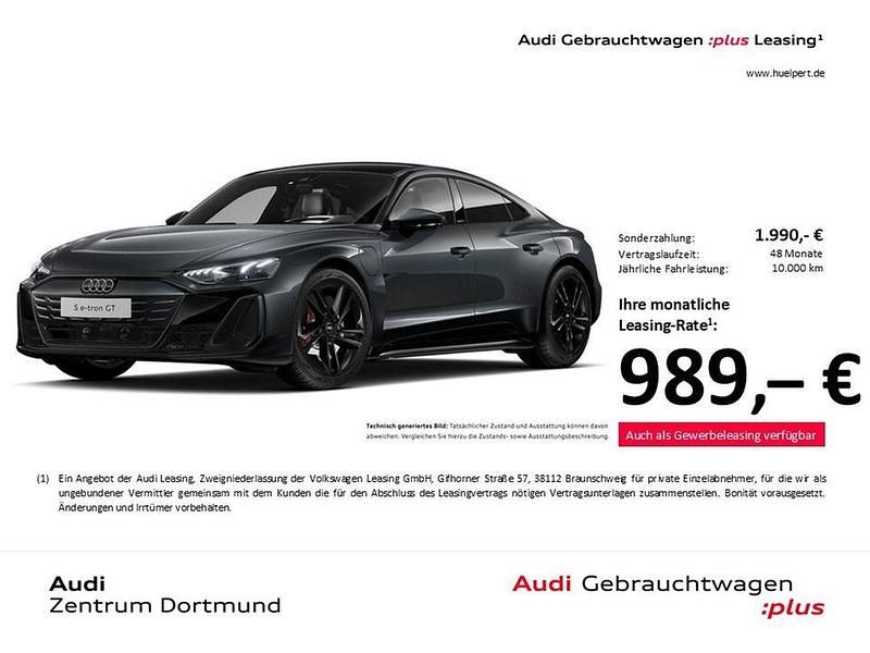 Daytonagrau perleffekt Gebraucht 2025 Audi e-tron GT quattro Sport Limousine | 102.711 € (Teuer) - Bild 1/4