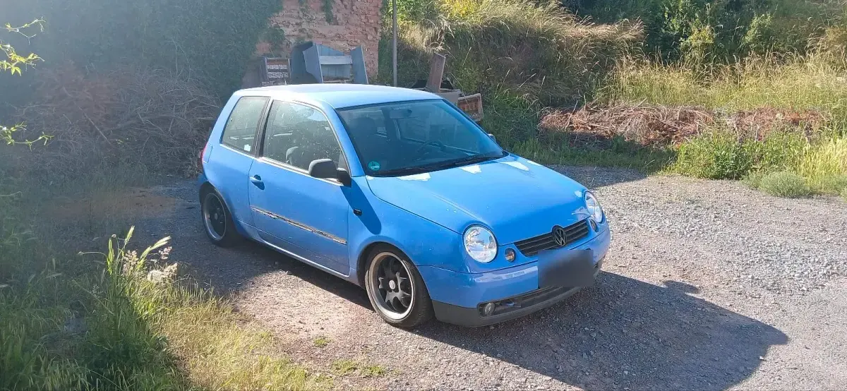 Gebraucht VW Lupo 50 PS (36 kW) 1999 Blau Kleinwagen