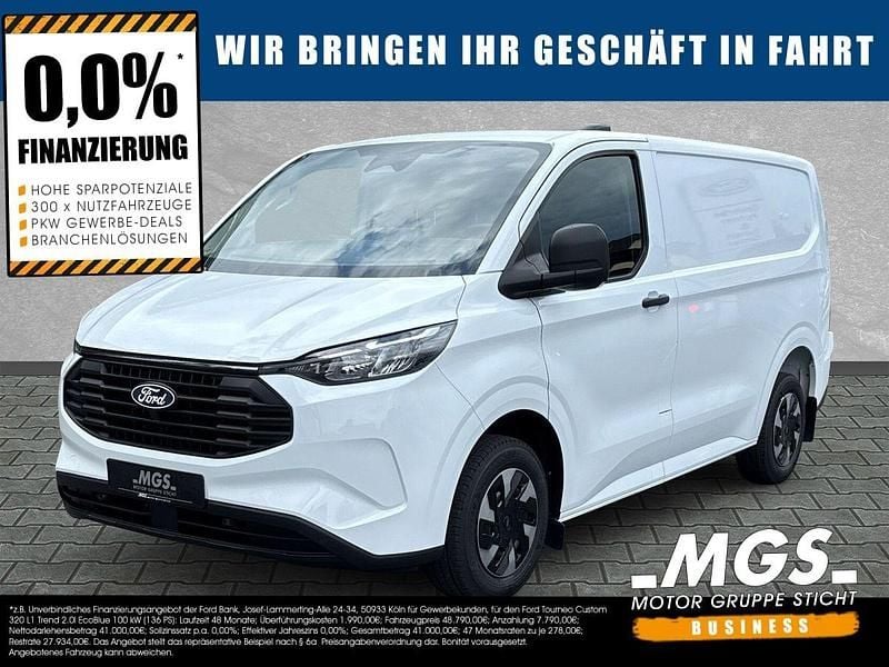 Gebraucht Ford Transit Custom Trend 232 PS (170 kW) 2025 Frozen white Limousine
