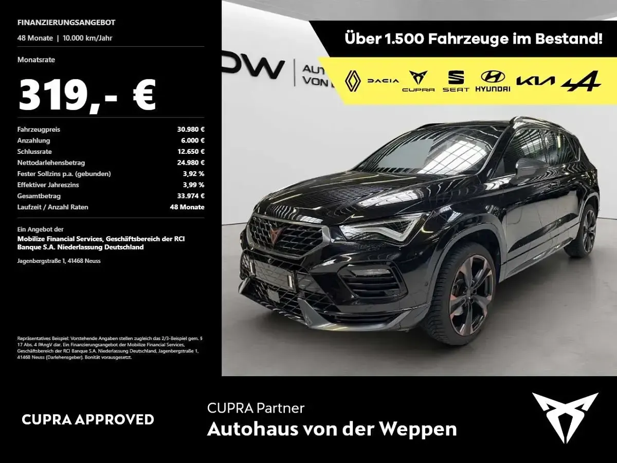 Gebraucht Cupra Ateca VZ 300 PS (220 kW) 2022 SUV