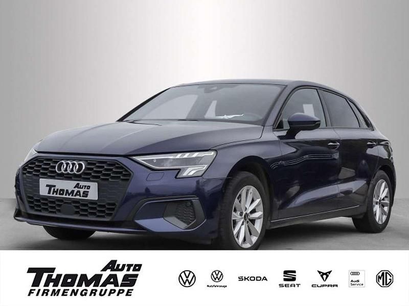 Navarrablau metallic Gebraucht 2022 Audi A3 Limousine | 25.490 € (Fairer Preis) - Bild 1/2