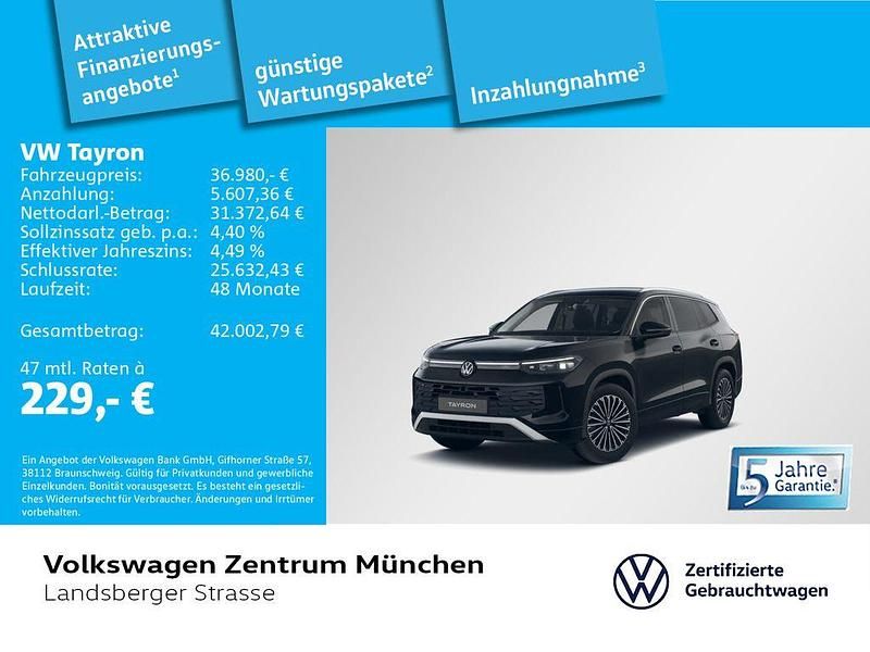 Gebraucht VW Tayron R 150 PS (110 kW) 2025 Schwarz SUV