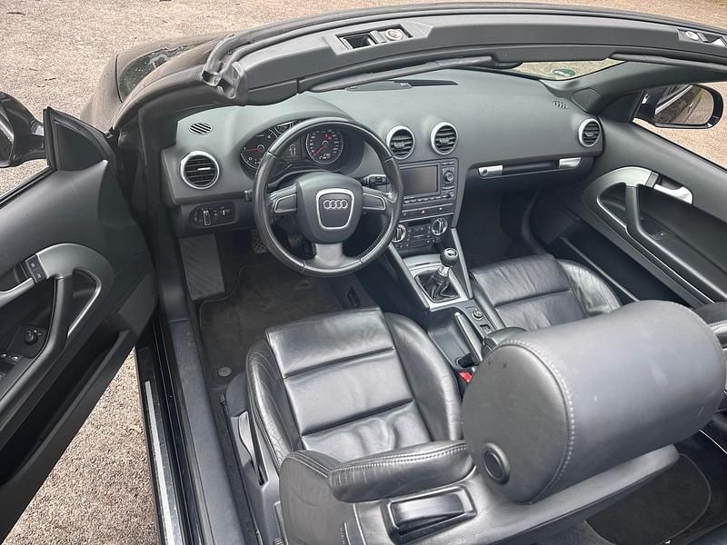 Gebraucht Audi A3 Cabriolet S-Line 105 PS (77 kW) 2009 Schwarz Cabrio