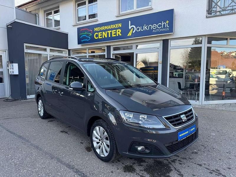 Gebraucht Seat Alhambra Style 150 PS (110 kW) 2015 "urano" grau Van / Kleinbus