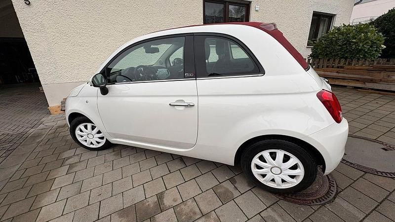 Weiß Gebraucht 2016 Fiat 500C Lounge Cabrio | 8.900 € (Fairer Preis) - Bild 1/4