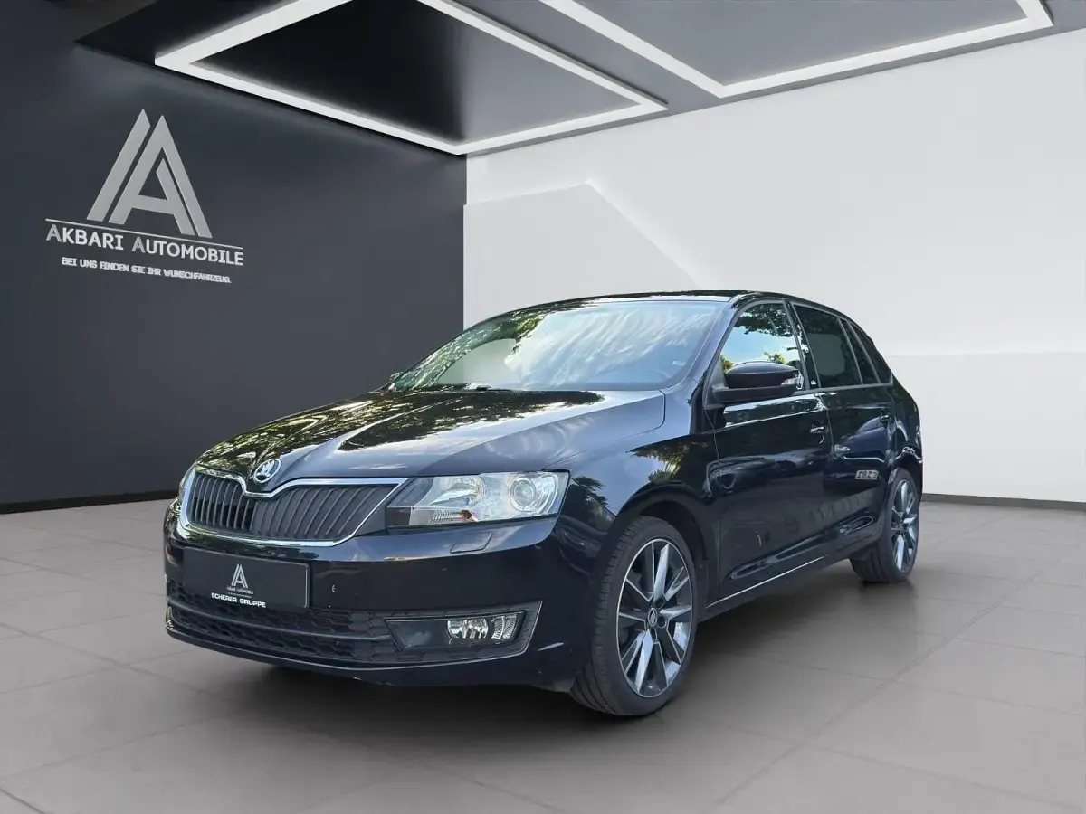 Gebraucht Skoda Rapid 90 PS (66 kW) 2015 Schwarz Kleinwagen