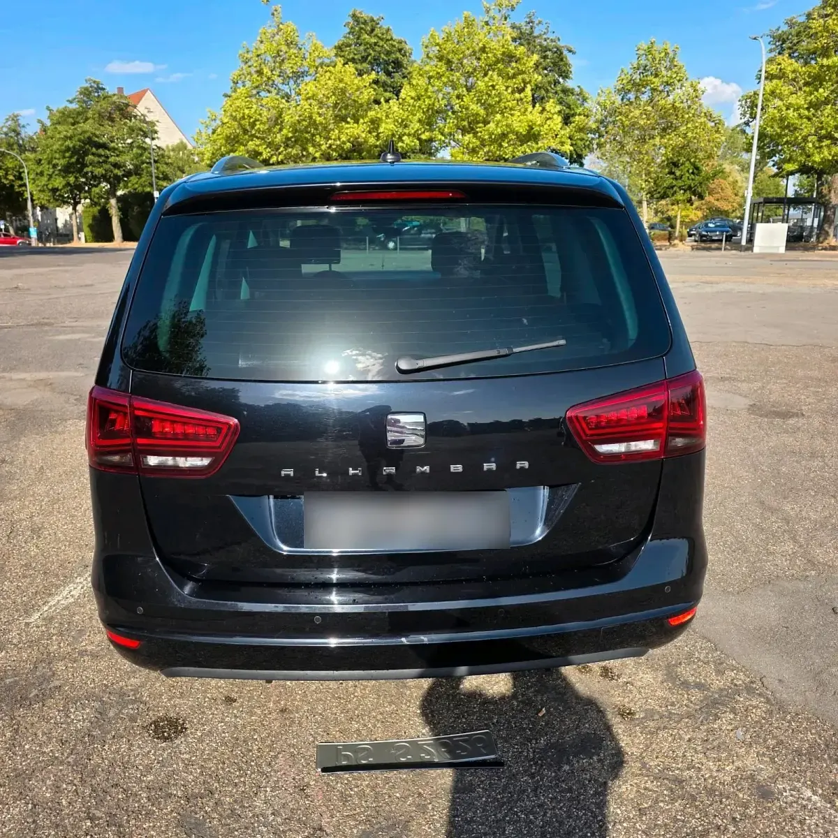 Gebraucht Seat Alhambra Ecomotive 150 PS (110 kW) 2019 Schwarz Van / Kleinbus