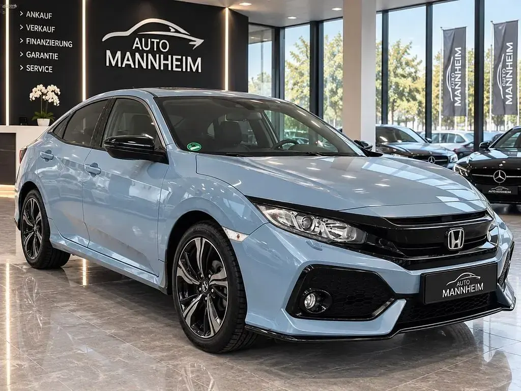 Gebraucht Honda Civic Elegance 129 PS (94 kW) 2017 Grau Limousine