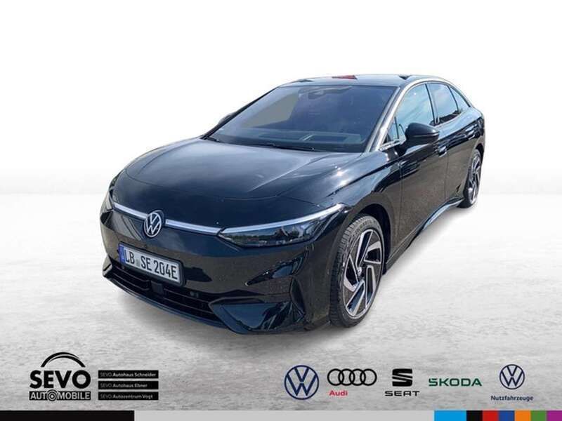 Grenadillschwarz metallic Gebraucht 2023 VW ID.7 Pro Limousine | 41.770 € (Superpreis) - Bild 1/4