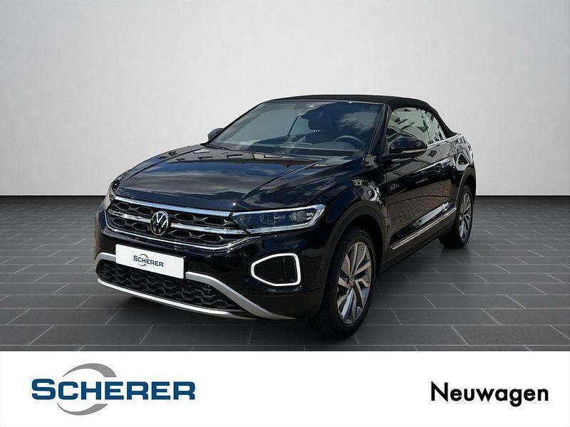 Schwarz Neu 2025 VW T-Roc Cabriolet Goal Cabrio | 39.990 € (Superpreis) - Bild 1/4