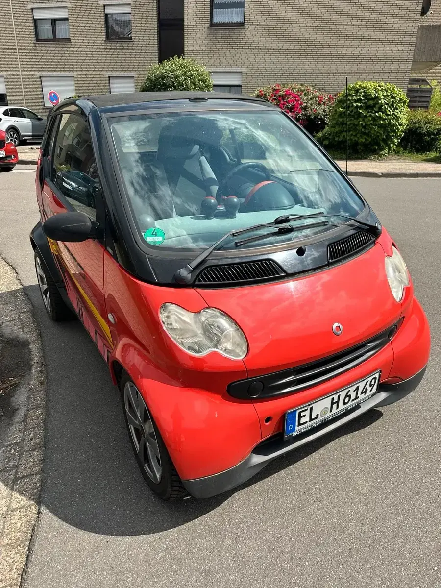 Gebraucht Smart ForTwo Cabrio 55 PS (40 kW) 2003 Rot Cabrio