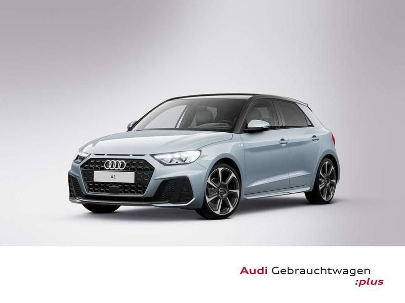 Pfeilgrau perleffekt Gebraucht 2024 Audi A1 S-Line Kleinwagen | 31.980 € (Teuer) - Bild 1/3