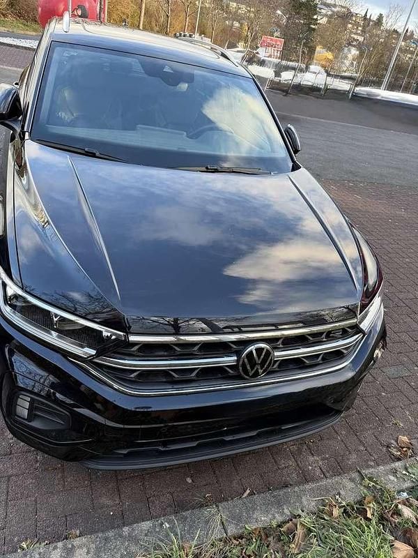 Schwarz Gebraucht 2022 VW T-Roc R-line SUV | 26.200 € (Guter Preis) - Bild 1/4