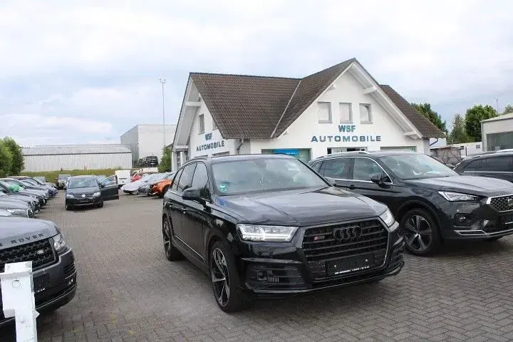 Gebraucht Audi SQ7 Black Edition 435 PS (319 kW) 2016 Orcaschwarz/deep black SUV