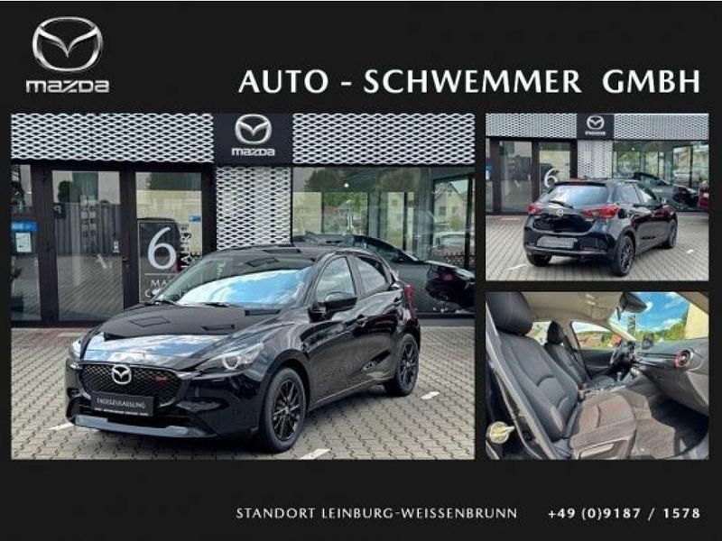 Jet black (metallic) Gebraucht 2024 Mazda 2 Homura-Line Kleinwagen | 20.490 € (Fairer Preis) - Bild 1/4
