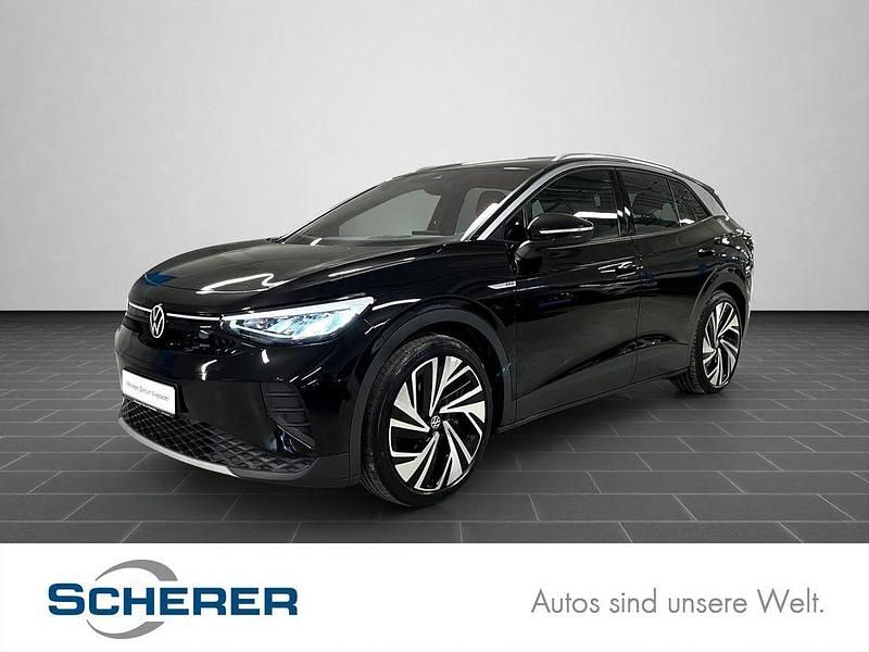 Mythosschwarz metallic (metallic) Gebraucht 2022 VW ID.4 Pro SUV | 22.500 € (Superpreis) - Bild 1/4