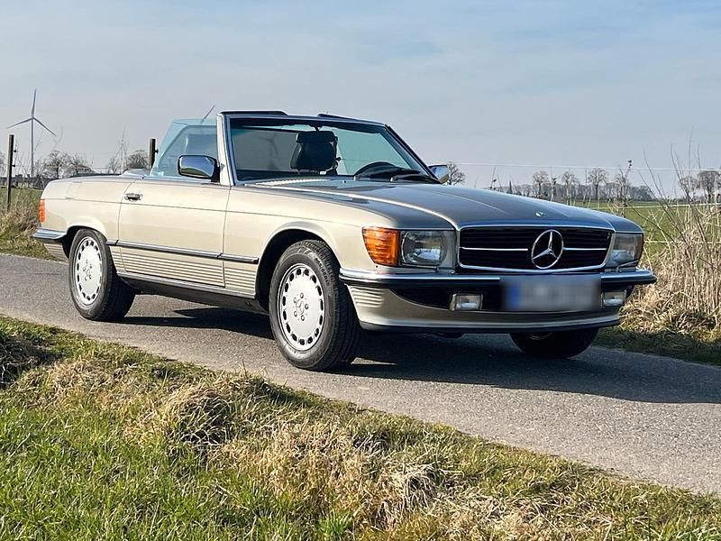 Andere außenfarben Gebraucht 1986 Mercedes SL500 Cabrio | 42.500 € - Bild 1/4