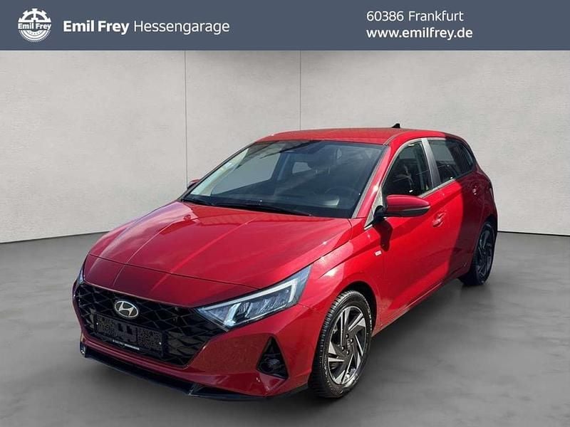 Phantom black metallic Gebraucht 2023 Hyundai i20 Trend Kleinwagen | 16.550 € (Guter Preis) - Bild 1/4