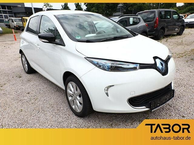 Gebraucht Renault Zoe Zen 64 kW (88 PS) 2016 Weiß (weiss "nacre") Kleinwagen