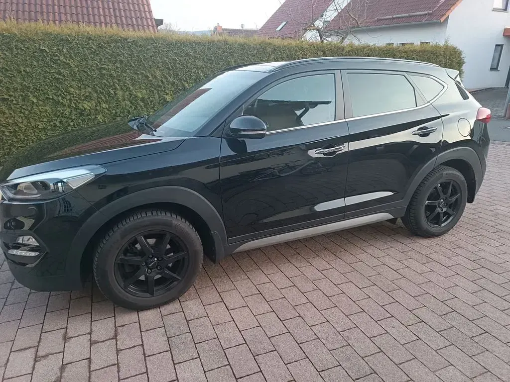 Gebraucht Hyundai Tucson Premium 177 PS (130 kW) 2018 Schwarz SUV