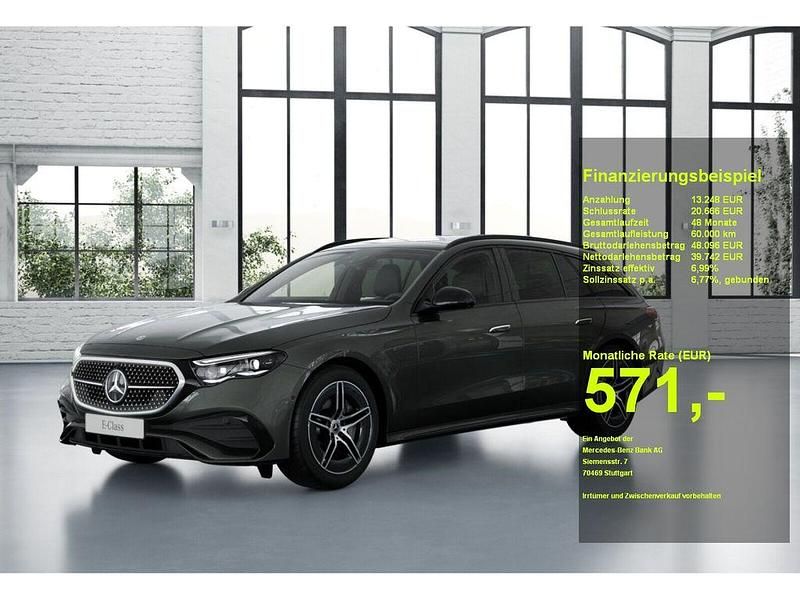 Grau Gebraucht 2024 Mercedes E300 AMG Limousine | 61.990 € (Teuer) - Bild 1/3