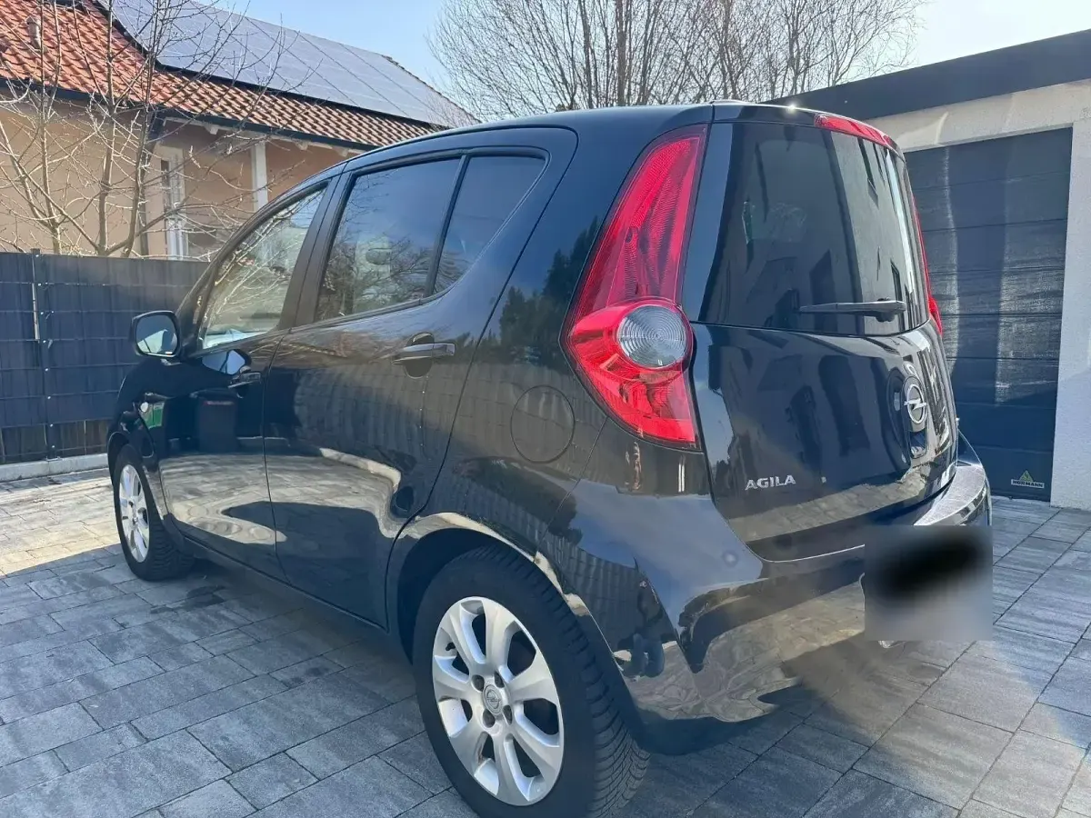 Gebraucht Opel Agila Edition 86 PS (63 kW) 2008 Schwarz Kleinwagen