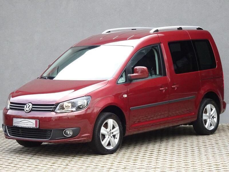 Rot Gebraucht 2015 VW Caddy Highline Van / Kleinbus | 16.980 € (Fairer Preis) - Bild 1/4