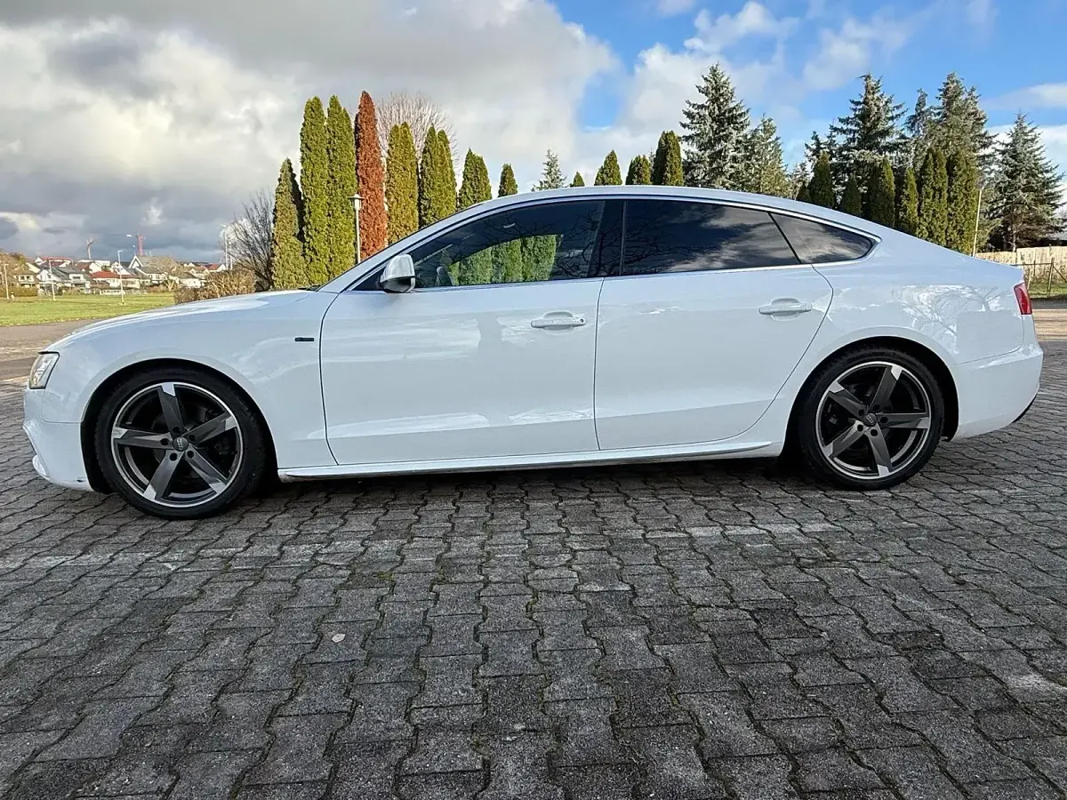 Gebraucht Audi A5 Sportback S-Line 144 PS (105 kW) 2016 Weiß Kleinwagen