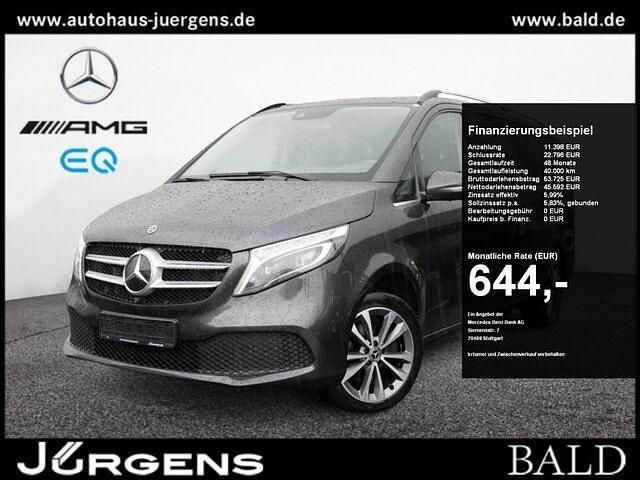 Graphitgrau metallic Gebraucht 2022 Mercedes V300 Avantgarde Edition Van / Kleinbus | 56.990 € (Etwas zu teuer) - Bild 1/2