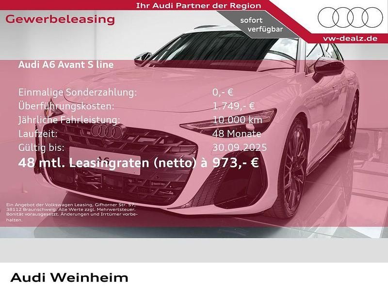 Weiß Neu 2025 Audi A6 Sport Kombi | 83.003 € - Bild 1/2